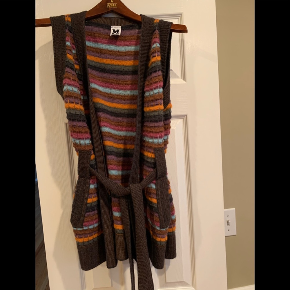 Missoni Brand Italian Sweater Vest in Size 6 US